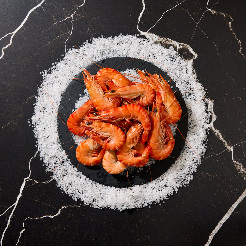 
            
                Load image into Gallery viewer, Cooked Queensland Tiger Prawns
            
        
